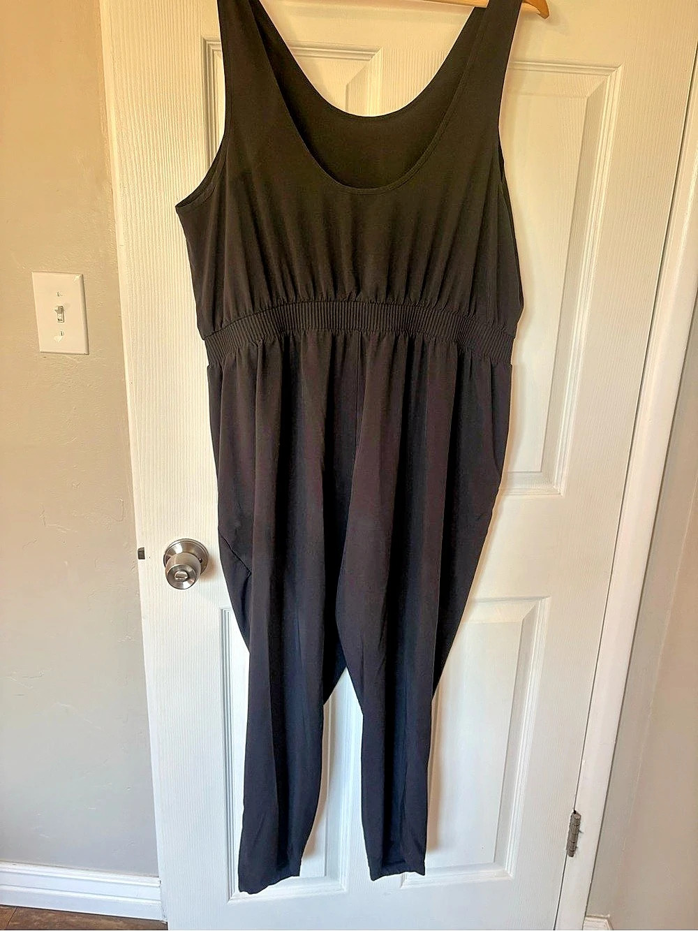 All in Motion Black Sleeveless Jumpsuit Size XXL - Picture 3 of 8